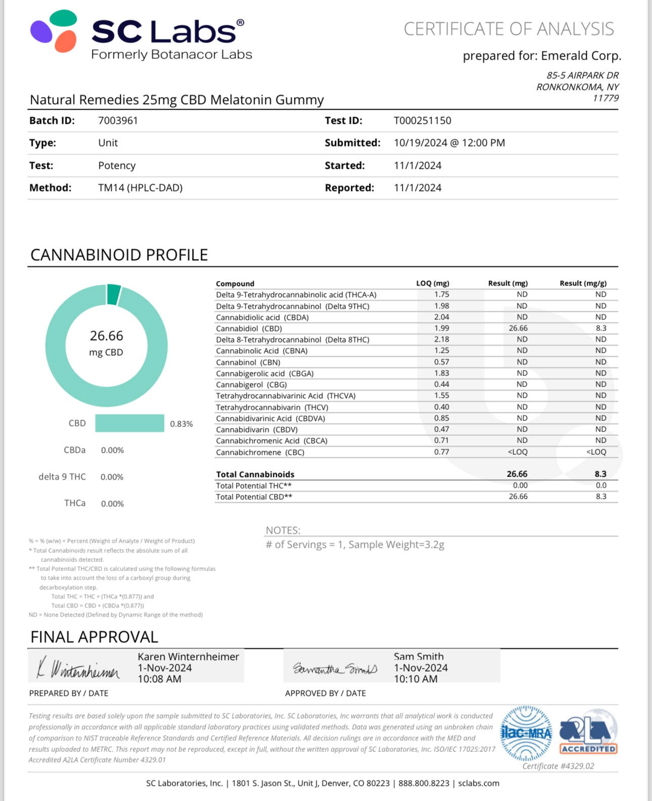 Natural Remedies 1500mg CBD + Melatonin Sleep Gummies - 25MG Per Gummy - 60 Piece Jar