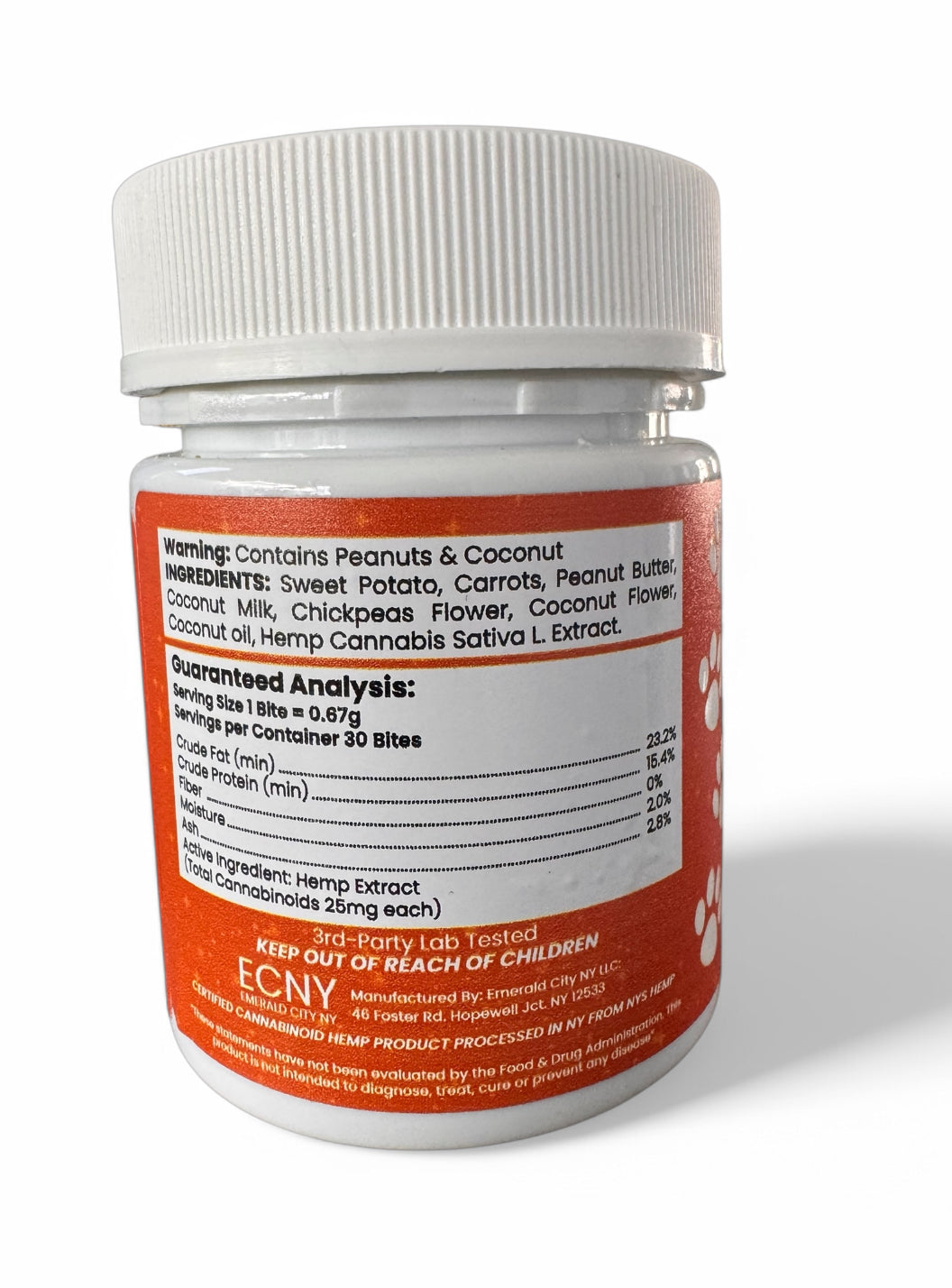 Natural Remedies “Toby Treats” Pet Edibles - 25mg Per Treat (20mg CBD + 5mg CBN) Freeze Dried Nanotechnology