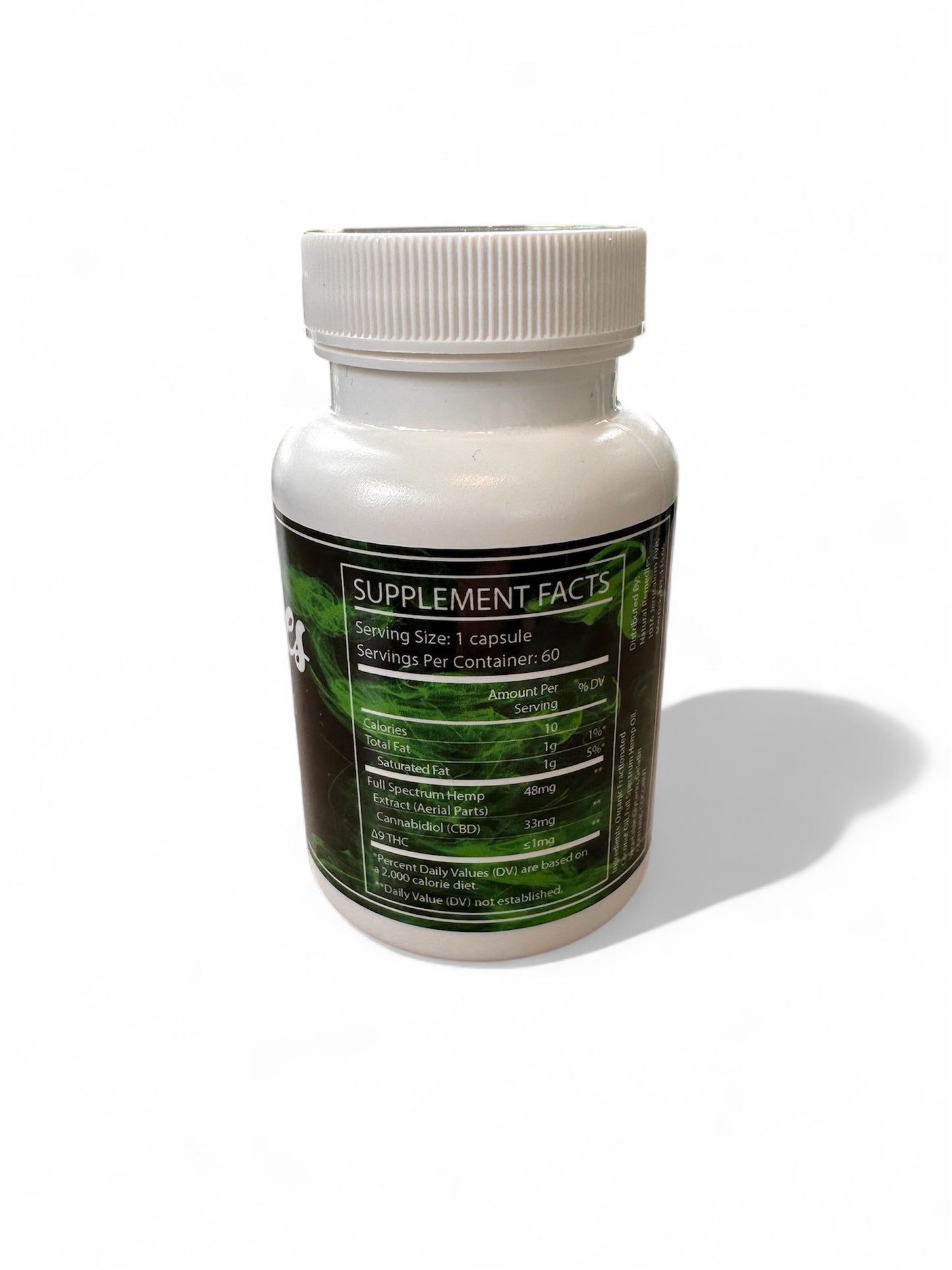 Natural Remedies Full Spectrum CBD Soft Gel Capsules - 60 Count/33mg each - 2000mg