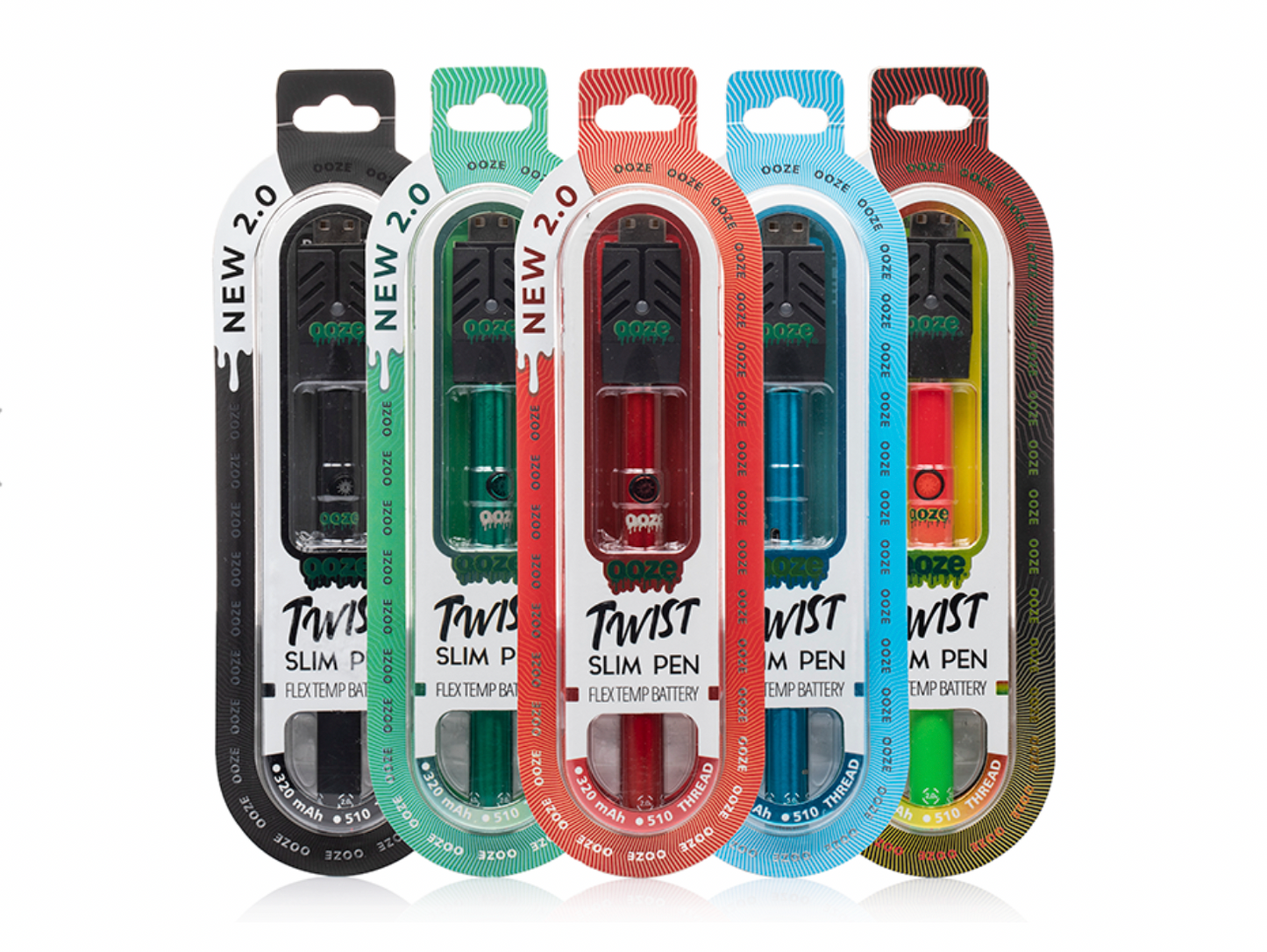 Ooze Battery Twist 2.0 Battery - 510 thread