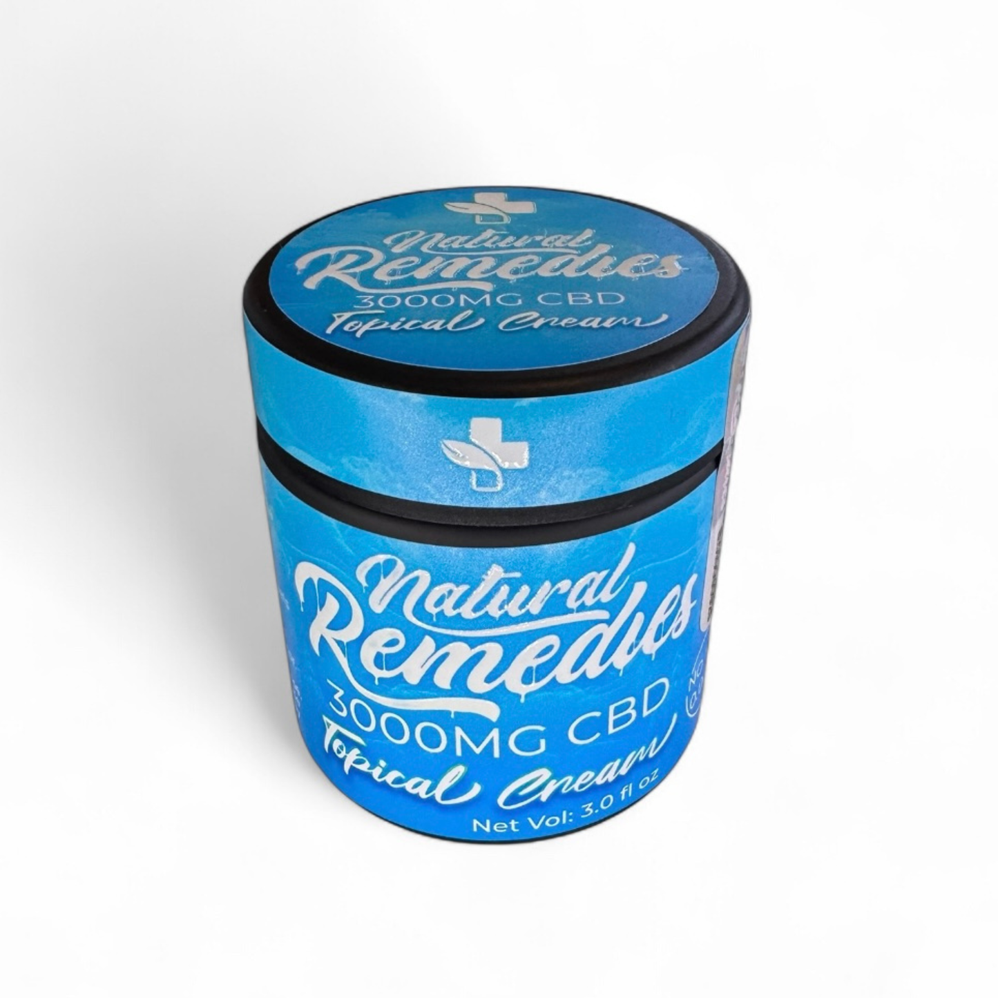 Natural Remedies 3000mg CBD Topical Cream 0.00% THC