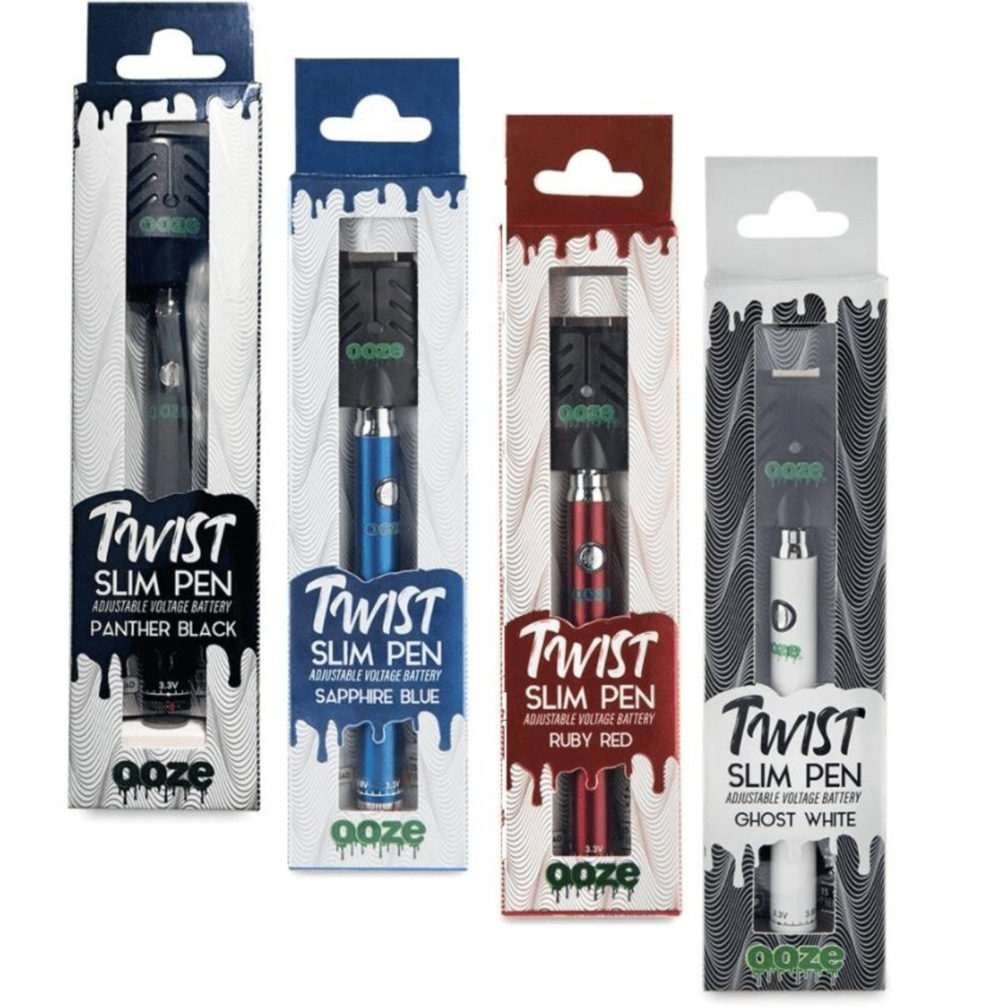 Ooze Battery Twist Slim Battery - 510 thread