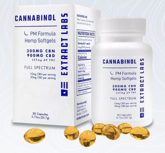 Extract Labs Pm Formula Hemp Soft Gels