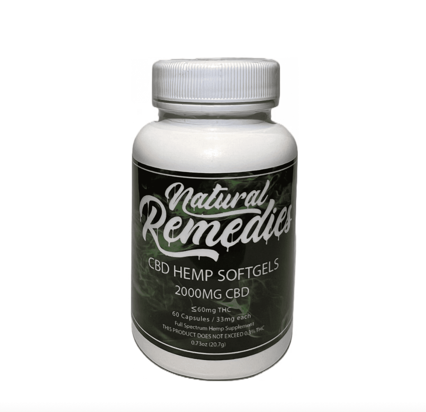 Natural Remedies Hemp Softgels