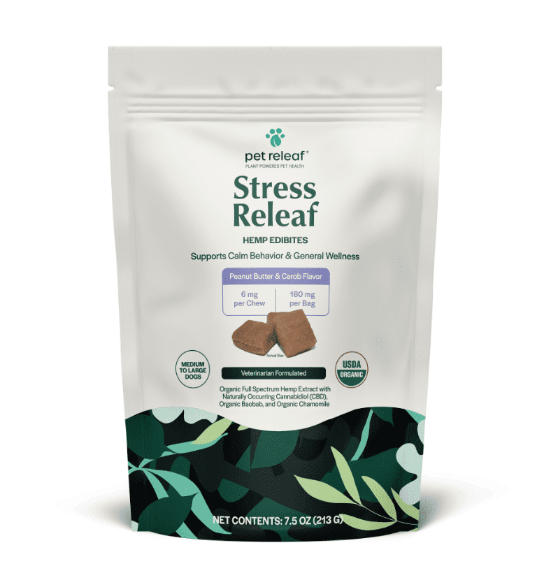 Pet CBD Edibites - Peanut Butter & Carob Flavor