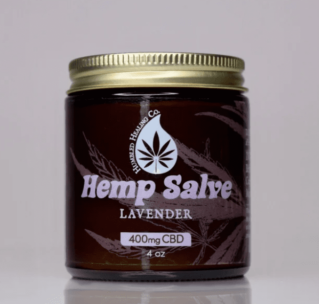 Large Jar of Hemp Salve Lavender