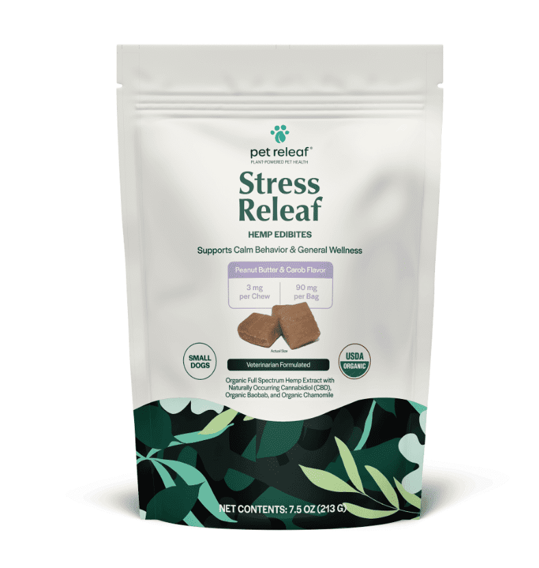 Pet CBD Edibites - Peanut Butter & Carob Flavor