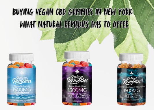 Are Natural Remedies CBD Gummies all Vegan?