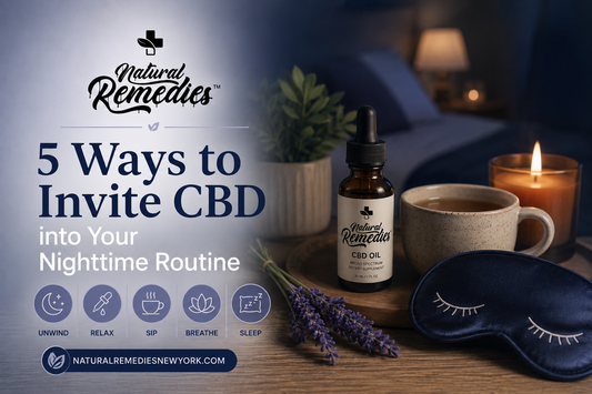 5 Ways to Invite CBD into Your Nighttime Routine