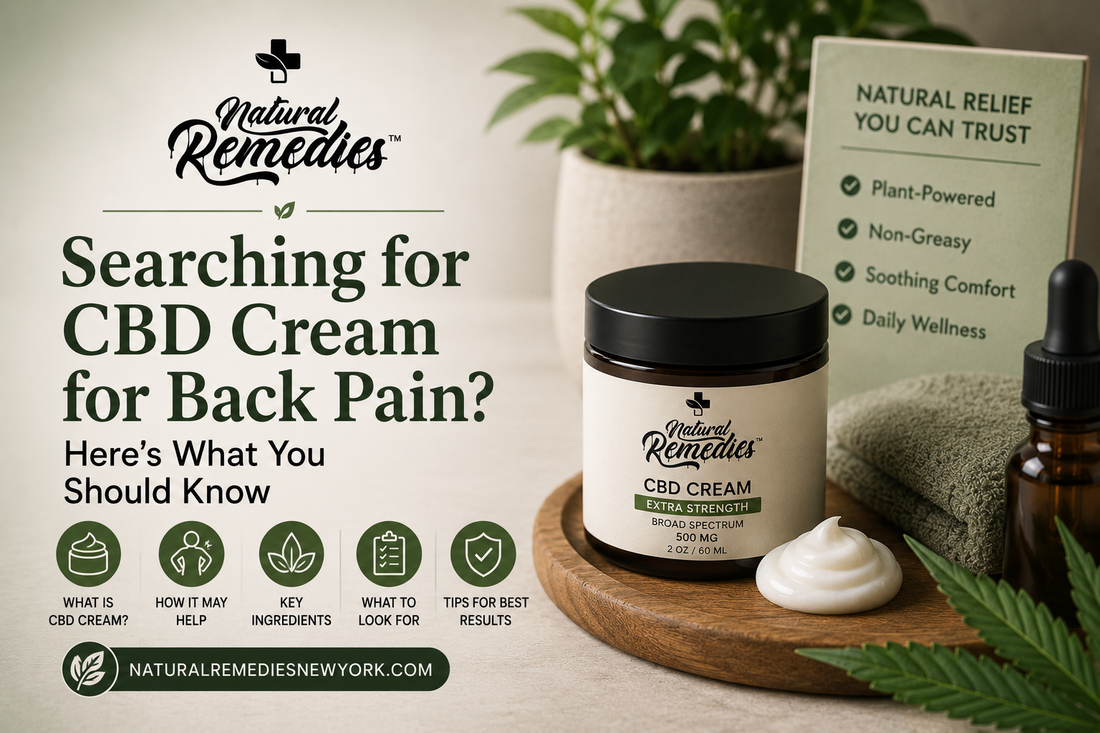 Searching for CBD Cream for Back Pain?  Here’s What You Should Know