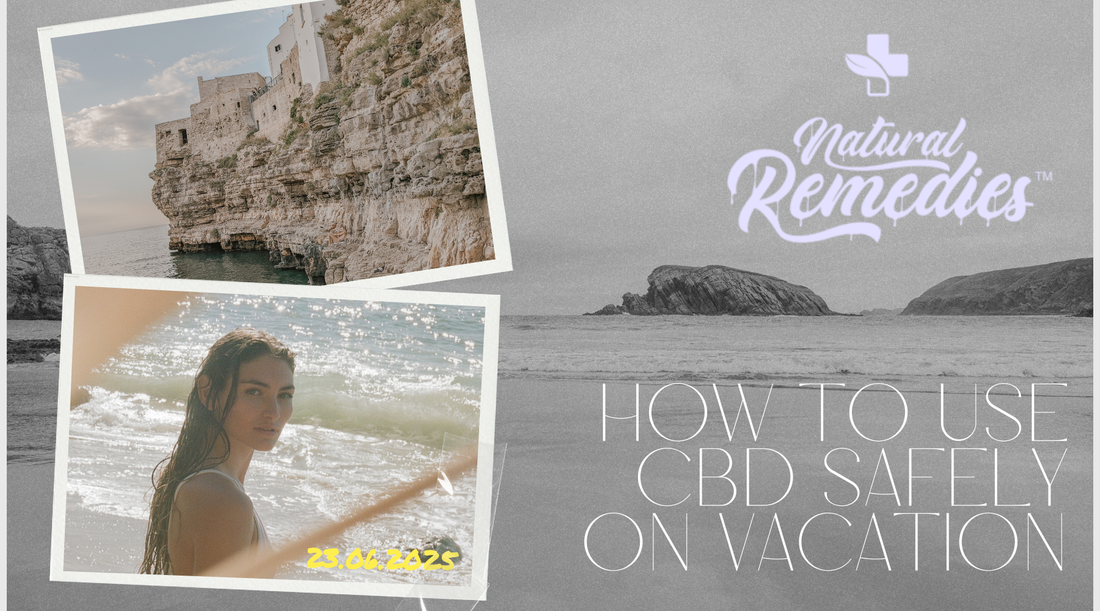 How to Use CBD Safely on Vacation