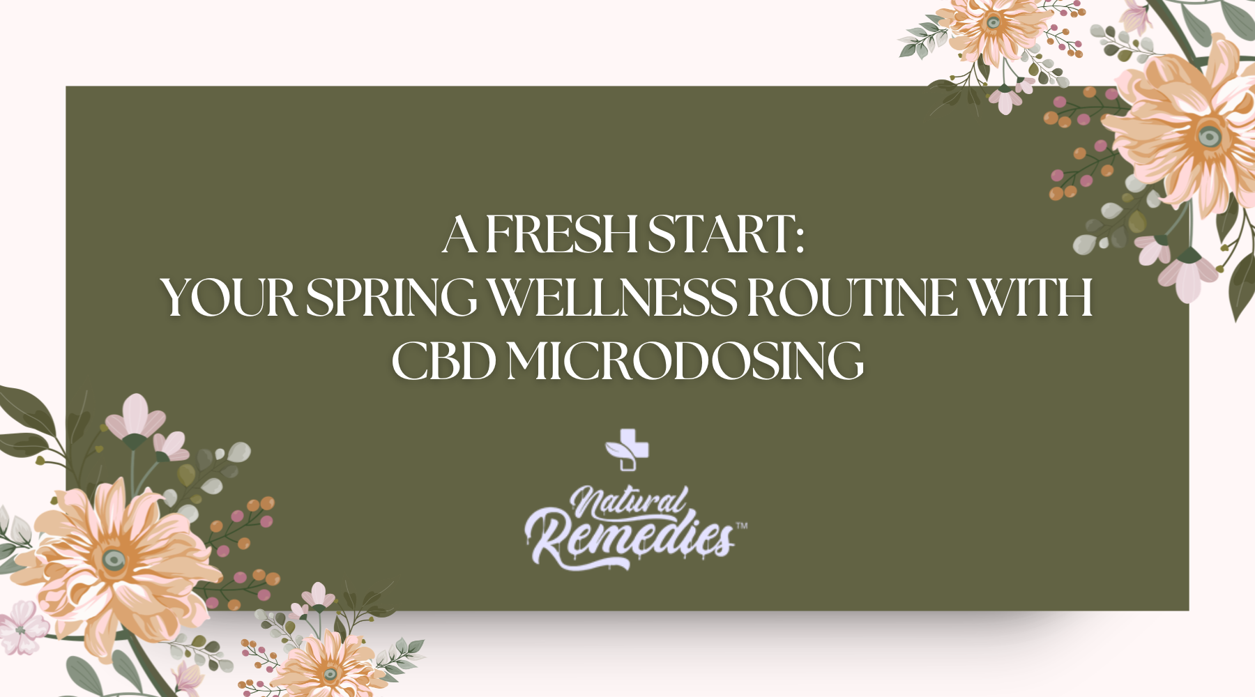 A Fresh Start: Your Spring Wellness Routine with CBD Microdosing ...