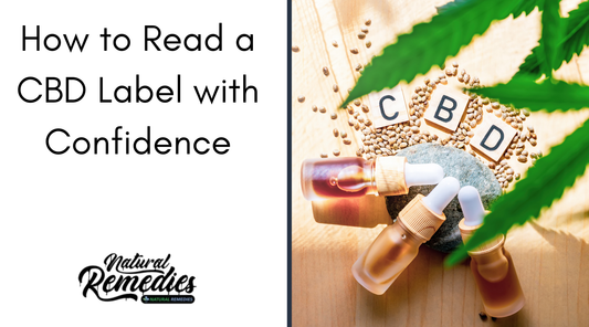 How to Read a CBD Label with Confidence
