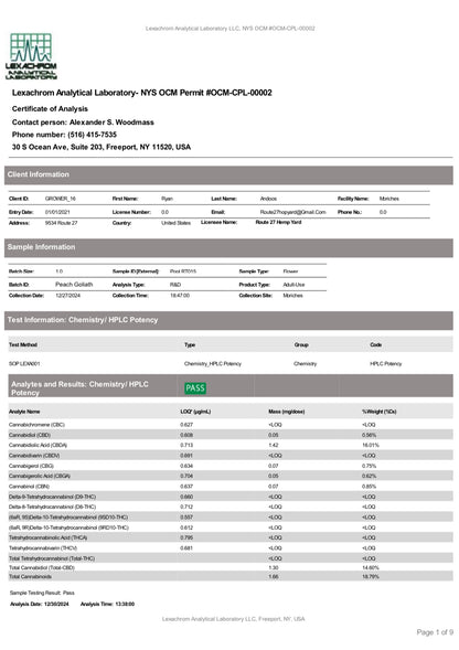 Baya mostaza - Flor de cáñamo CBD (1g,3,5g,7g,14g,28g+)