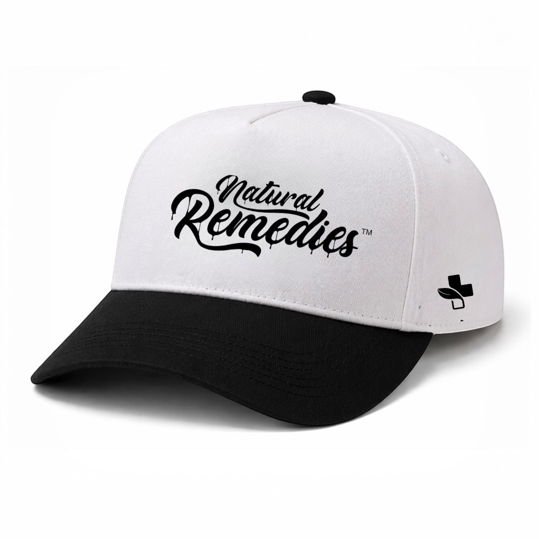 Sombreros Natural Remedies verdes/blancos cosidos (PREVENTA) Unisex