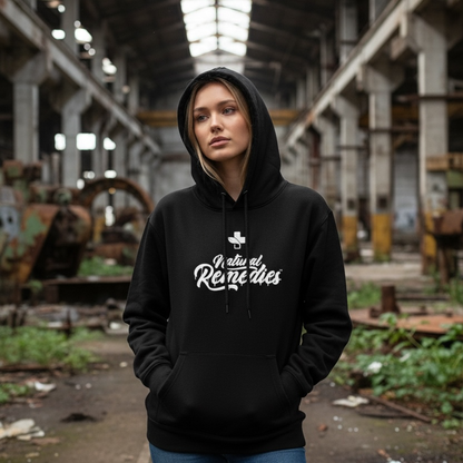 Sudadera con capucha de "Remedios Naturales" (Unisex)