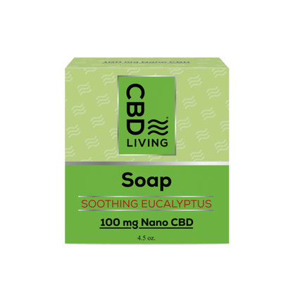Jabón CBD Living - "Eucalipto" 100mg
