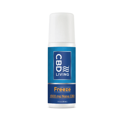 CBD Living Roll On en crema tópica Freeze - 1500 mg