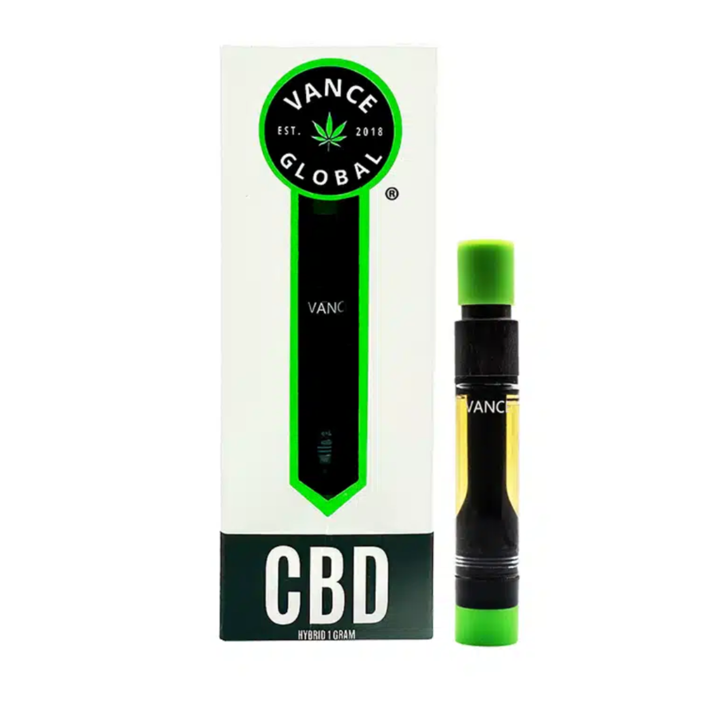Vance Global CBD Vape Cartridge 510 Thread