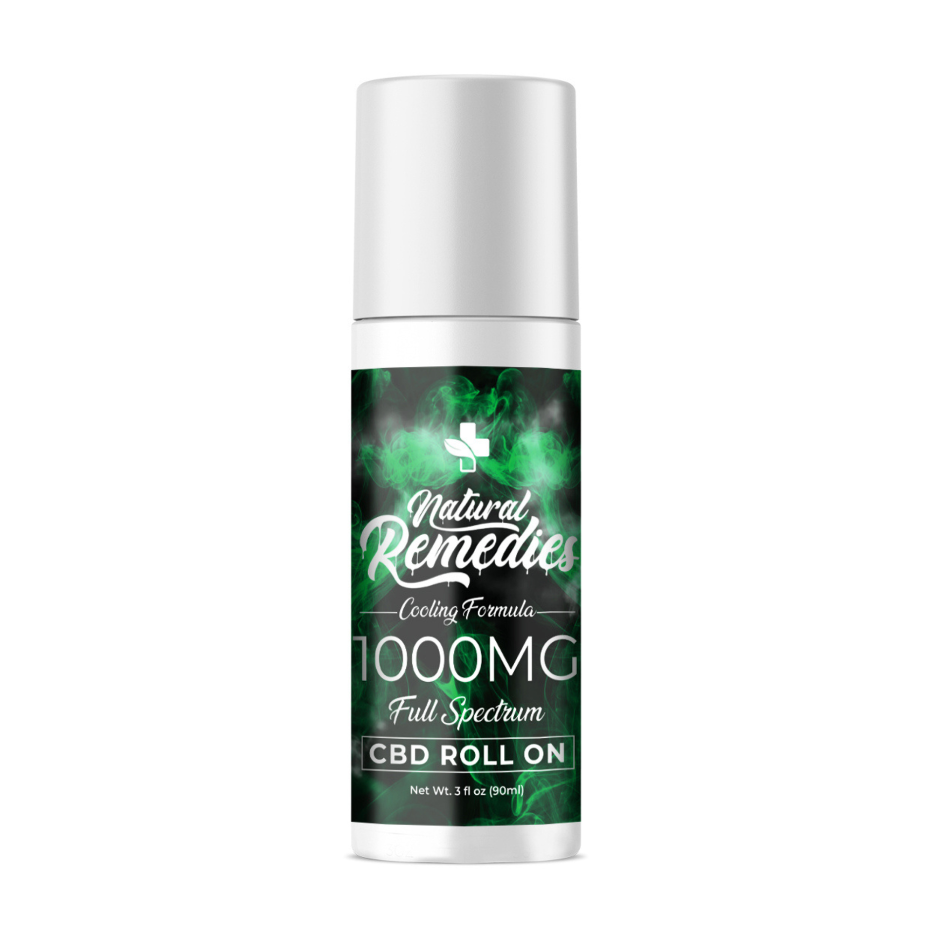 Natural Remedies Full Spectrum CBD Roll On Topical Cream - 1000mg