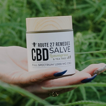 Ungüento tópico de cáñamo CBD Route 27 - Espectro completo - 1000mg