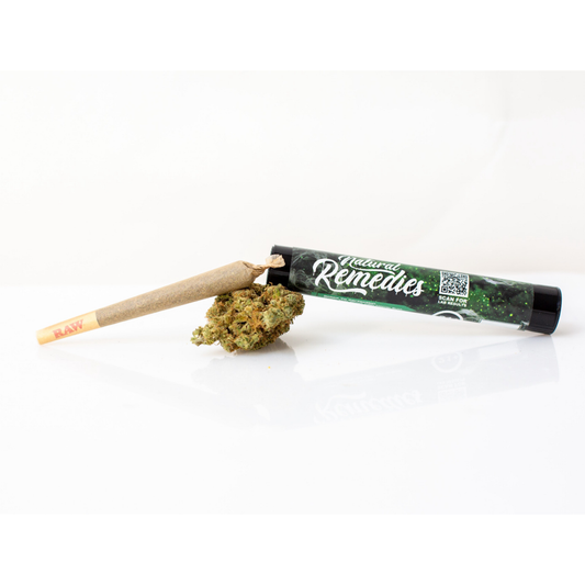 Natural Remedies Premium CBD Hemp Bud 1g & Cone X12