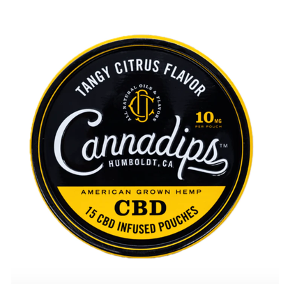 Bolsas de CBD Cannadips - Tangy Citrus