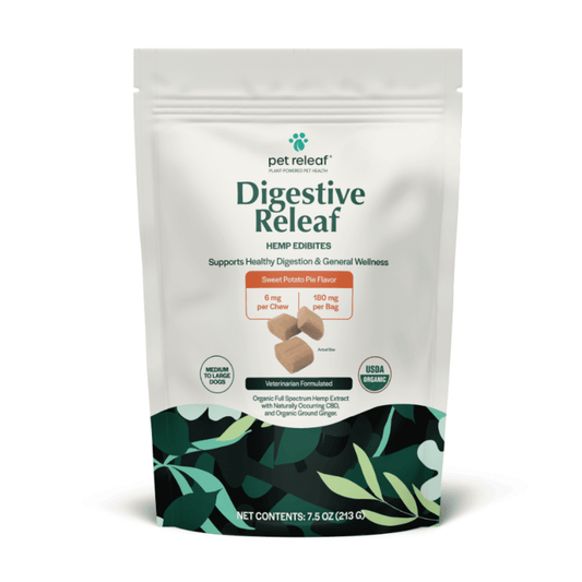 Pet Releaf CBD Edibites Digestive Health Sweet Potato - Large Breed
