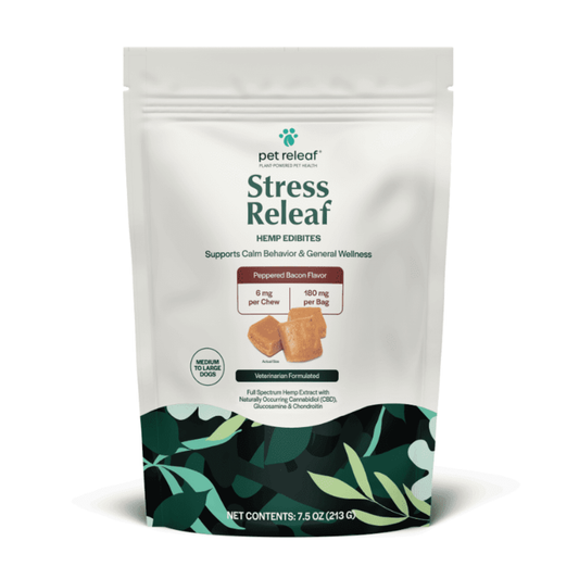 Pet Releaf CBD Edibites Peppered Bacon - Large Breed