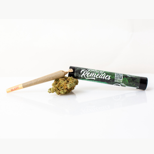 Natural Remedies Cogollo de cáñamo CBD Premium 1 g y Cono X5