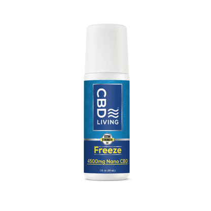 CBD Living Freeze Roll On Crema Tópica - 4500mg