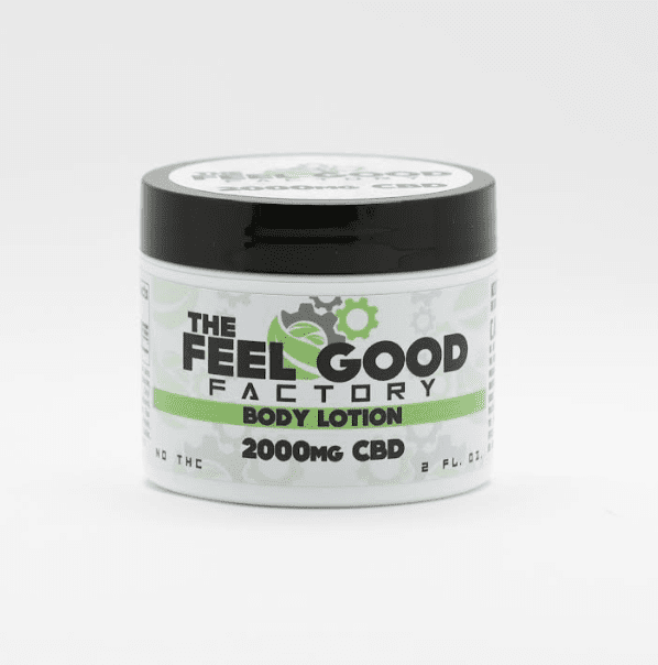 Feel Good Factory - 2000mg CBD Body Lotion