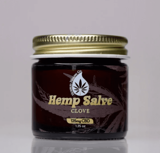 Jar of Hemp Salve Clove
