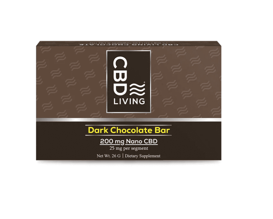 CBD Living Dark Chocolate Bar