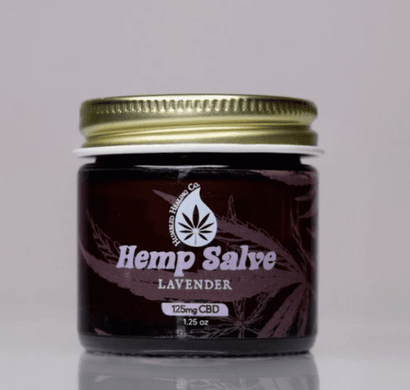 Jar of Hemp Salve Lavender